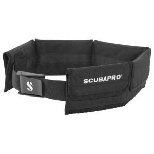 Padded Pocket Weight Belt – Black